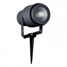 12W LED Lmp&amp;amp;#259; gr&amp;amp;#259;dina ?epu&amp;amp;#351;&amp;amp;#259; Corp Gri 3000K V-Tac SKU-7550 foto