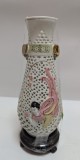 Vaza decorativa portelan traforat China IV