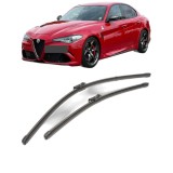 Cumpara ieftin Set stergatoare ALFA ROMEO GIULIA (952_) 2015-2022, pentru parbriz, Valeo Silencio Xtrm