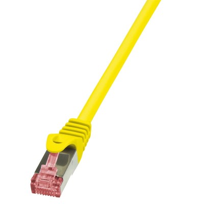 PATCH CORD S/FTP LOGILINK Cat6, LSZH, cupru, 2 m, galben, AWG27, dublu ecranat &amp;amp;quot;CQ2057S&amp;amp;quot; (timbru verde 0.08 lei) foto