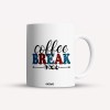 Cana alba personalizata Coffee break, INOVATIX&reg;. 330ml, Oem