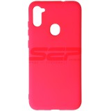 Husa Silicon Samsung Galaxy A11 / M11 Fuchsia - Protectie Premium, High Copy