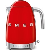 SMEG Fierbator apa cu temperatura reglabila RETRO 50 rosu