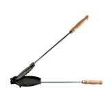 Aparat din fonta pentru prajit slanina si carne la foc deschis, 58 cm