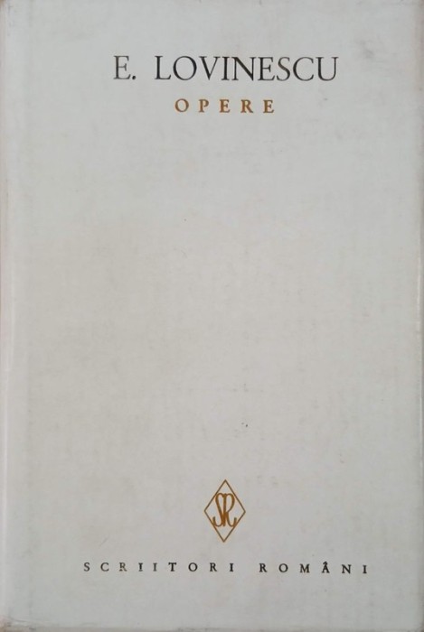 Opere, vol. 3 - E. Lovinescu