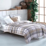 Cumpara ieftin Patura pufoasa din bumbac multicolor -180x220Cm