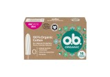 Tampoane organic mini, 16 bucati, O.B.