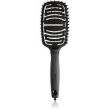 Olivia Garden Care Flex Board &amp; Nylon Black perie de tip paletă pentru păr 1 buc
