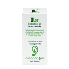 Ulei vegetal pentru &icirc;ngrijirea și protecția urechilor Oregano 4 Life Otor 10ml
