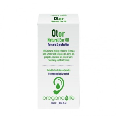 Ulei vegetal pentru &amp;icirc;ngrijirea și protecția urechilor Oregano 4 Life Otor 10ml foto