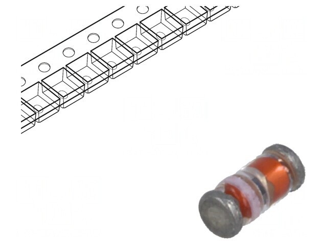 Diode SMD 75V 200mA 4ns DO213AA Bulk