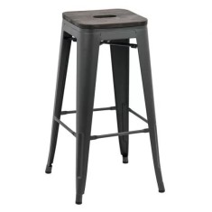 SCAUN DE BAR ABS 124 GRI