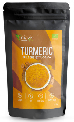 Turmeric Pulbere Ecologica Bio 125gr foto