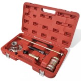 Extractor hidraulic de butuci și tamburi cu ciocan 10 t, vidaXL