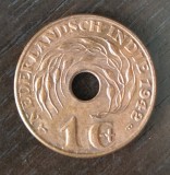 Moneda Indiile de Est Neerlandeze - 1 Cents 1942 P