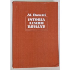 ISTORIA LIMBII ROMANE-AL. ROSETTI 1978