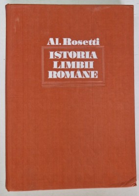 ISTORIA LIMBII ROMANE-AL. ROSETTI 1978 foto