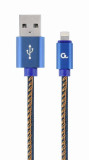 Cablu de date Gembird 8-pin - USB A 2m Blue