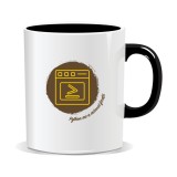 Cana personalizata cu mesaje pentru programatori, Python mi-a mancat ficatii