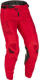 Pantaloni off road FLY RACING KINETIC FUEL culoare negru/rosu, mărime 36