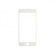 Geam cu Rama + OCA Apple iPhone 7 Plus Alb