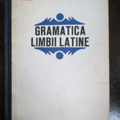 Gramatica limbii latine-N.I.Barbu, Toma I.Vasilescu