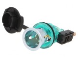 Adaptor Soclu Brichetă Auto 20A Verde