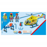Set de joaca - City Life - Elicopter galben de salvare (71203) | Playmobil