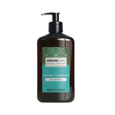 Balsam Hidratant Fara Clatire cu Ulei de Argan pentru Par Cret 400 mililitri Arganicare