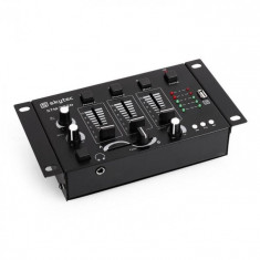 Skytec STM-3020, DJ mixer 3/2 canale, intrare MP3, USB foto