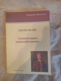 Cugetare asupra intelectului omenesc-David Hume