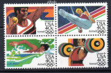 SUA 1983, Sport, J.O. Los Angeles, serie neuzata, MNH, Nestampilat