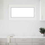 Fereastra de subsol RISOR 110x60 cm Pt&amp;Turn DIN st&acirc;nga alb
