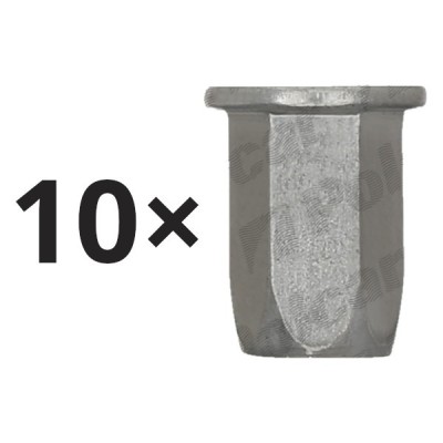 Set 10 piulita fixare Alfa Romeo 159, Giulietta, Mito, Audi A3, A4, A6, Fiat Bravo, Panda, Punto, Lancia Ypsilon, Seat Alhambra, VW Golf, Jetta, Shar foto