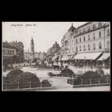 Carte poștală veche Oradea &ndash; B&eacute;mer-t&eacute;r &ndash; 1917