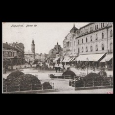 Carte poștală veche Oradea &ndash; B&eacute;mer-t&eacute;r &ndash; 1917