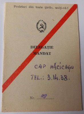 Delegatie mandat , Cluj foto