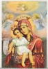 Bnk cp Manastirea Neamtu - Icoana Maicii Domnului ( Acsionita ) - necirculata, Vanatori Neamt, Printata