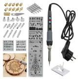 Set pirogravura ROX Wood 153ROX0143, 60 W, 46 piese