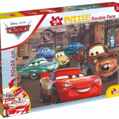 Puzzle 2 in 1 Lisciani Disney Cars, Plus, 24 piese