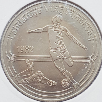 2803 Ungaria 100 Forint 1982 C: World Football Championship km 626 foto