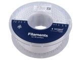 Filament PET-G 1,75mm alb 1kg High Speed GEMBIRD