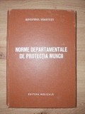 Norme departamentale de protectia muncii
