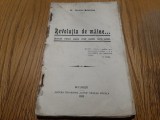 REVOLUTIA DE MAINE.. Crisei noastre Moral-Sociale - Al. Lascarov-Moldovanu -1925