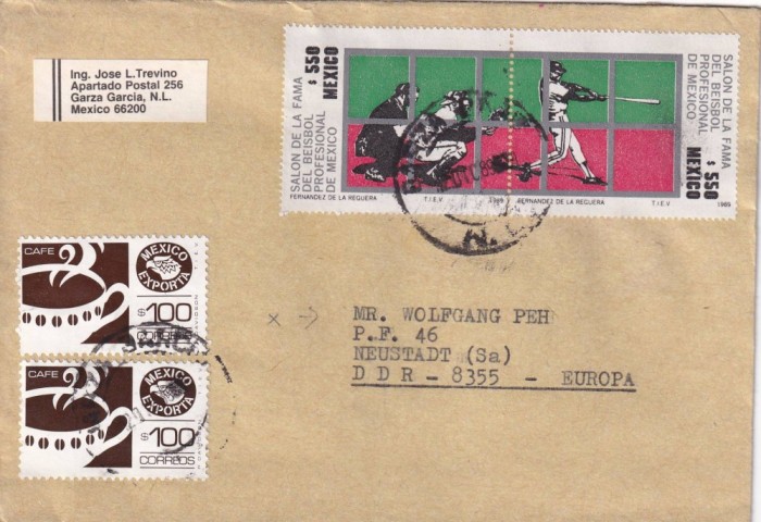 FILATELIE TEMATICA -PLIC MEXIC TEMATICA SPORT BASEBALL