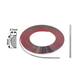 Ornament lateral auto Automax cromat latime 8m x 6 mm x 2,70 mm
