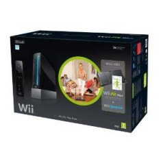 Consola Nintendo Wii (Black) cu Wii Fit Plus si Balance Board + Motion Plus Controller SH foto