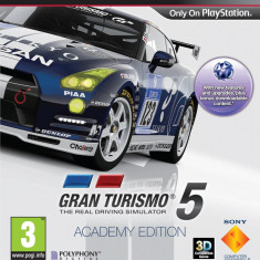 Joc PS3 GRAN TURISMO 5 ACADMY EDITION Playstation 3 (PS3) de colectie