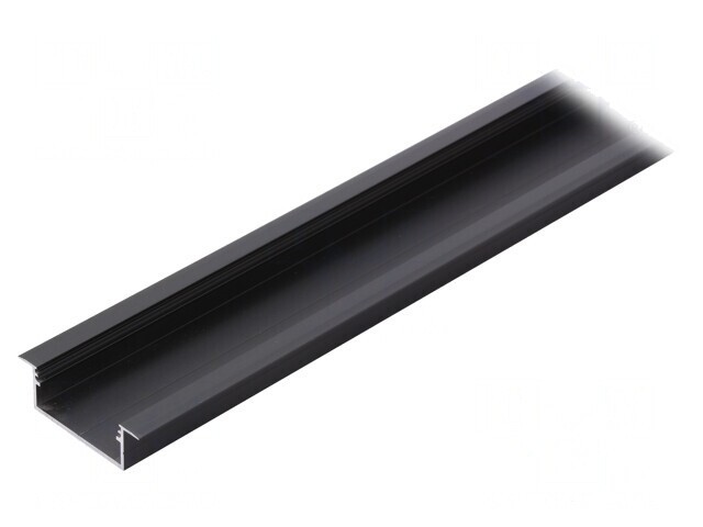 Profil Aluminiu Negru 1m pentru Module LED VARIO30-06