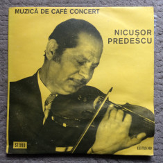 nicusor predescu muzica de cafe concert disc vinyl lp muzica usoara jazz folk NM